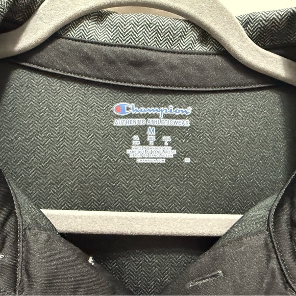 Champion Georgia Bulldogs Polo Men’s Medium Grey Short Sleeve Sportswear Shirt - Picture 4 of 5